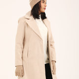 COAT WITH PANEL DETAIL