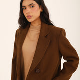 DOUBLE BREASTED LONG COAT