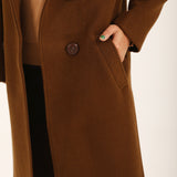 DOUBLE BREASTED LONG COAT