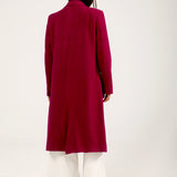 LONG COAT WITH PATCH POCKETS