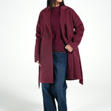 BELTED OVERSIZED COAT