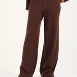CASHMERE HANDFEEL SWEATER KNIT TROUSER