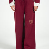 FLARED FLEECE TROUSERS
