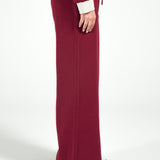 FLARED FLEECE TROUSERS