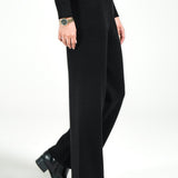 CASHMERE HANDFEEL SWEATER KNIT TROUSER