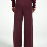 CASHMERE HANDFEEL SWEATER KNIT TROUSER