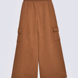 MEGA WIDE FLEECE TROUSERS