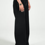 CONTRAST MEGA WIDE PANTS