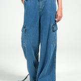 CARPENTER DENIM PANTS