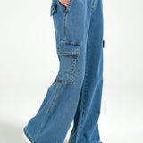 CARPENTER DENIM PANTS