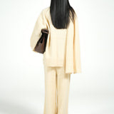 CHUNKY FAUX FUR SHAWL