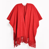 SOLID CAPE SHAWL