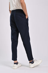 LOOSE CROPPED FIT CHINO TROUSER
