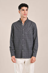 BUTTON DOWN CHECK SHIRT