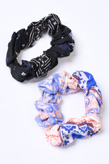 PRINTED SCRUNCHIES (PACK OF 2)