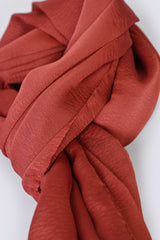 TEXTURED SILK SCARF