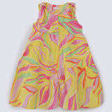 GIRLS PRINTED JUMP SUIT DRESS