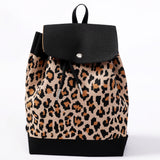 CHEETAH PATTERNED BACKPACK