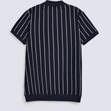 TEXTURED STRIPED POLO