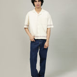 RESORT COLLAR BUTTON DOWN BOXY FIT POLO