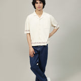 RESORT COLLAR BUTTON DOWN BOXY FIT POLO