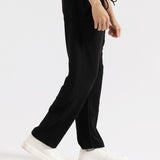 BAGGY FIT TEXTURED TROUSER