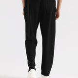 BAGGY FIT TEXTURED TROUSER