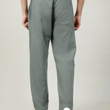 TEXTURED BAGGY FIT EASY PANTS