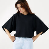 BOX FIT TEE WITH OVERSIZED ARMHOLE