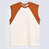 SLEEVELESS RAGLAN TEE