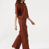 WIDE LEG TROUSERS