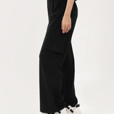 WIDE LEG CARGO TROUSERS