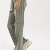 WIDE LEG CARGO TROUSERS