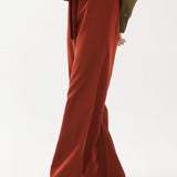 WIDE LEG TROUSERS WITH TIE DETAIL