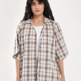 CHECKERED BUTTON DOWN SHIRT