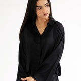 BOXY FIT BUTTON DOWN TOP