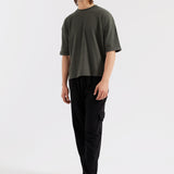 BOXY FIT TEXTURED TEE