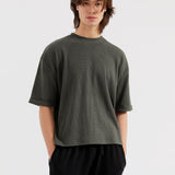 BOXY FIT TEXTURED TEE