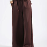WIDE LEG TROUSERS WITH TIE DETAIL
