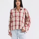 CHECKERED BUTTON DOWN SHIRT