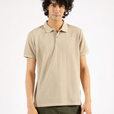 TEXTURED POLO