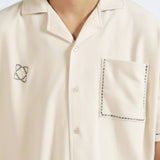 SUPER SOFT BUTTON DOWN BAGGY FIT POLO