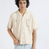 SUPER SOFT BUTTON DOWN BAGGY FIT POLO