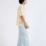 SUPER SOFT BUTTON DOWN BAGGY FIT POLO