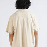 SUPER SOFT BUTTON DOWN BAGGY FIT POLO