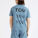 TEXTURED GRAPHIC TEE