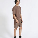 ENZYME WASH BOXY FIT TEE