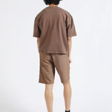 ENZYME WASH BOXY FIT TEE