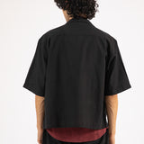 BOXY FIT RESORT COLLAR SHIRT