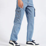 ORIGINAL STRAIGHT FIT CARGO DENIM